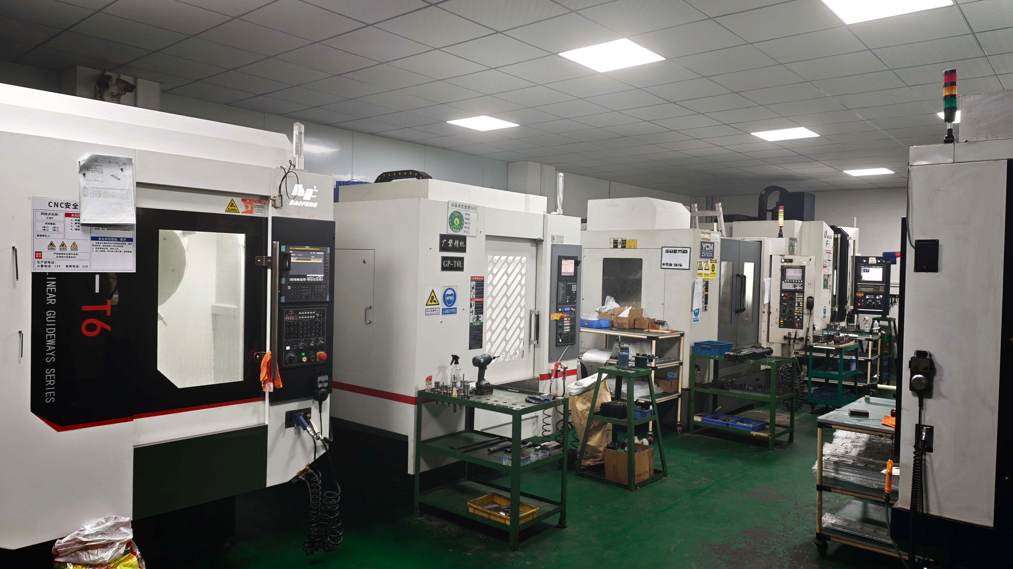 Server chassis assembled CNC precision part