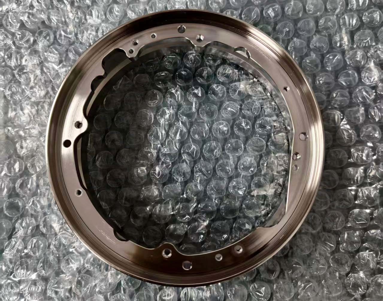 Stainless steel machined component